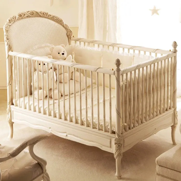 Remy Rococo Cream Baby Girl Bed