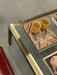 Vintage 1970s Italian Art Deco Brass Glass Coffee Table