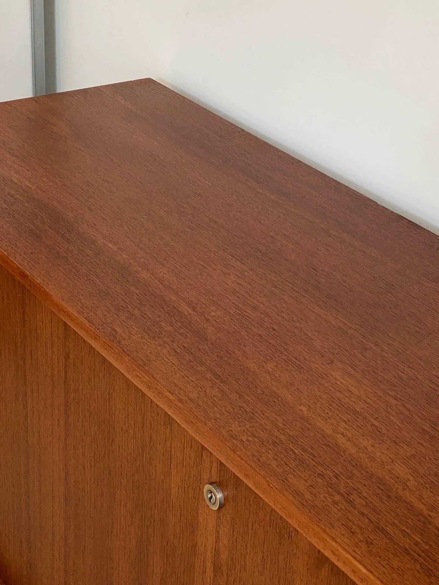 Florence Knoll Model 116 Teak Sideboard Mid-Century Modern Dining Storage Cabinet