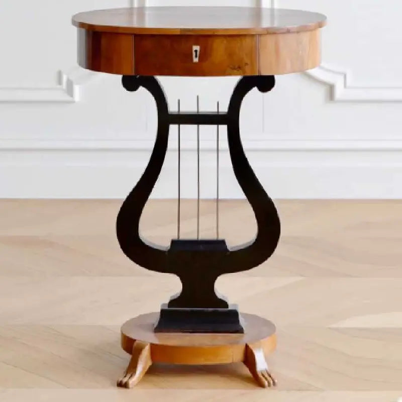 Blanche Artistic Violin-Inspired Side Cabinet