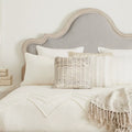 Devere Light Luxury Neoclassical Wedding Bed