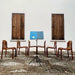 Vintage Italian Carlo Bartoli Mito T70 Walnut Beech Dining Chair 1960s