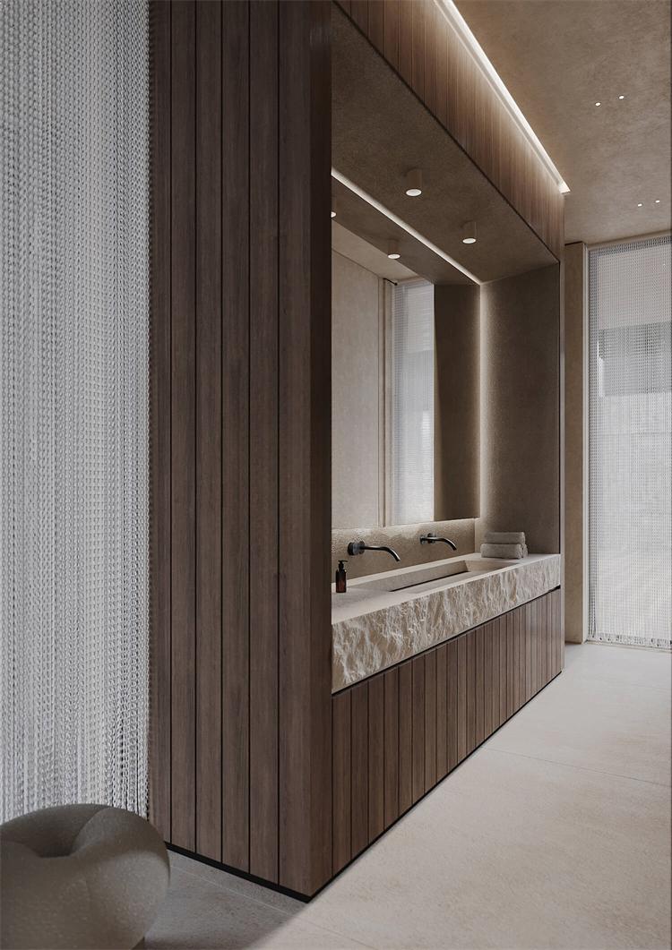 Alyssa Wabi-Sabi Wall-Mounted Double Basin