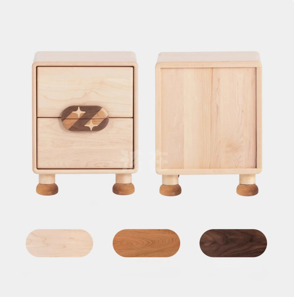 Monty Starry Sky Kids Solid Wood Cabinet