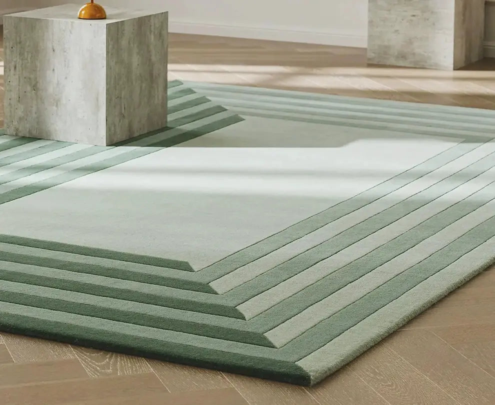 Mélisande Minimalist Geometric Coffee Table – Handmade Custom Design