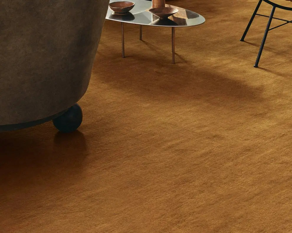 Corentin Handmade Brown Carpet – Minimalist Light Luxury Design