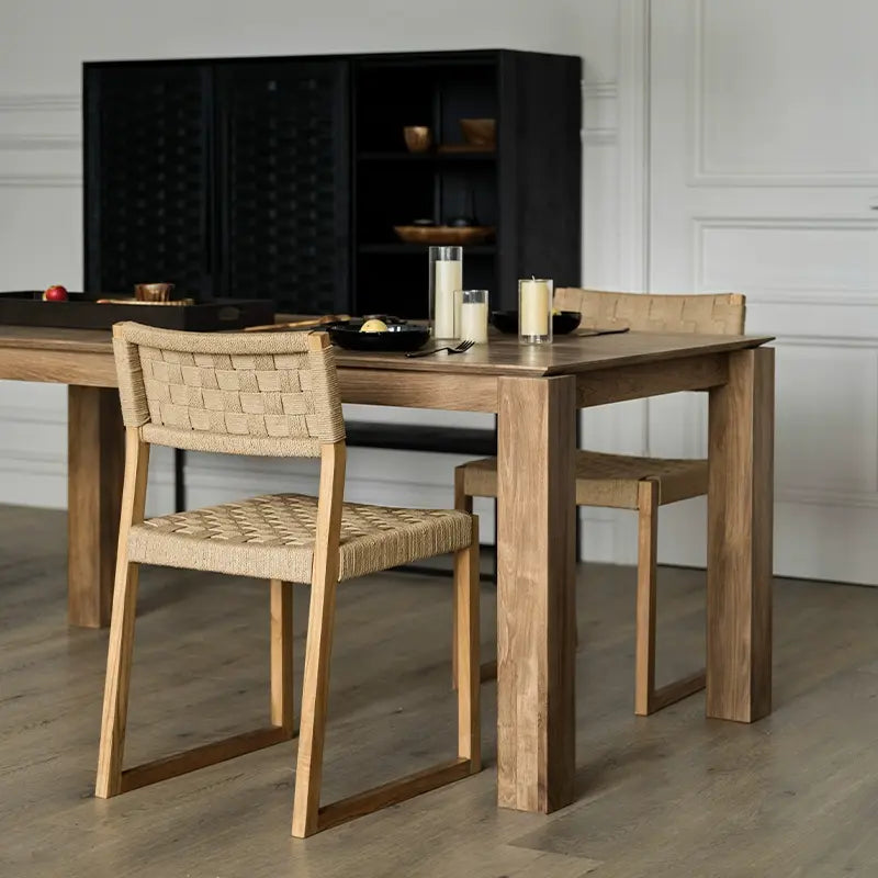 Osric Pure Teak Wood Dining Chair Subsidy