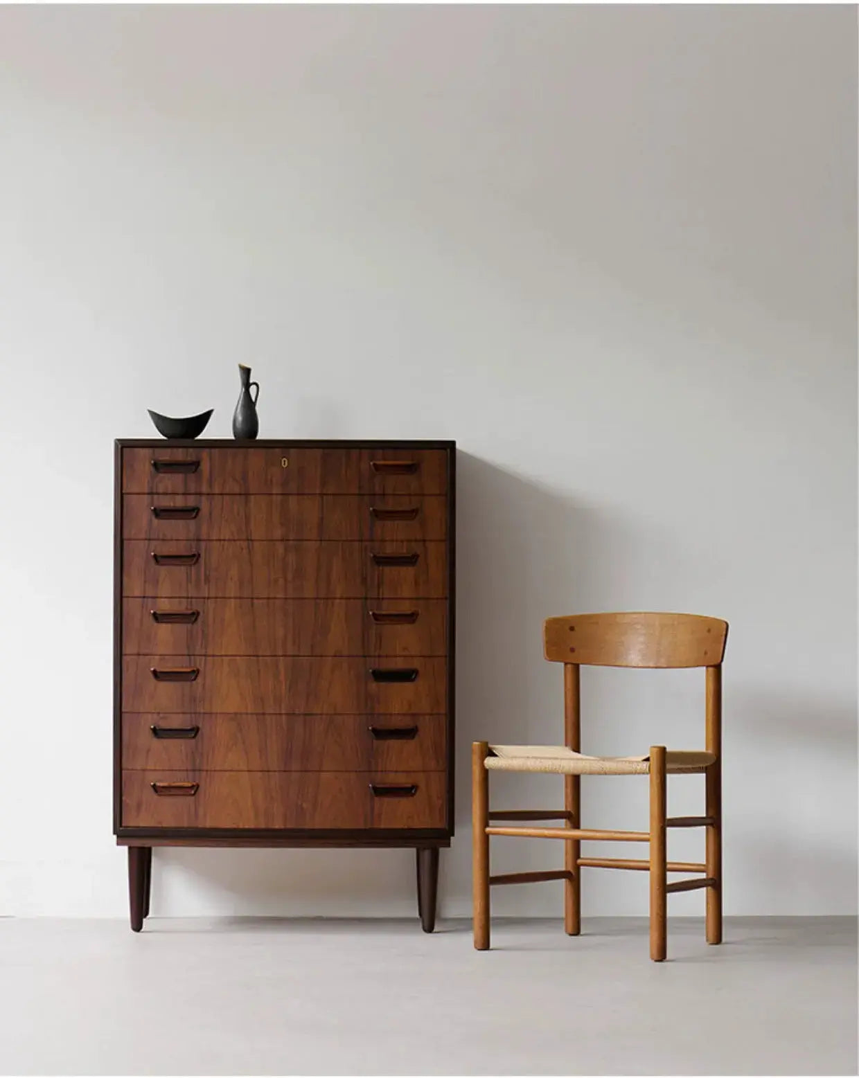Jack Solid Wood Bedroom Storage Drawer Chest