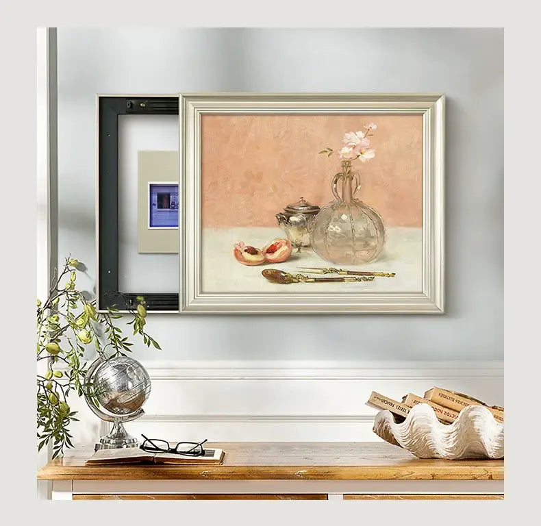 Louis French American push-pull hanging painting