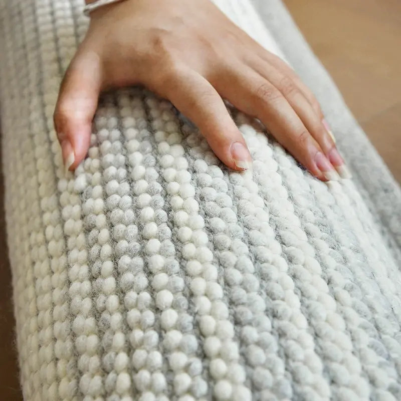 Emilienne Hand-Woven New Zealand Wool Carpet – Luxurious Living Room Accent