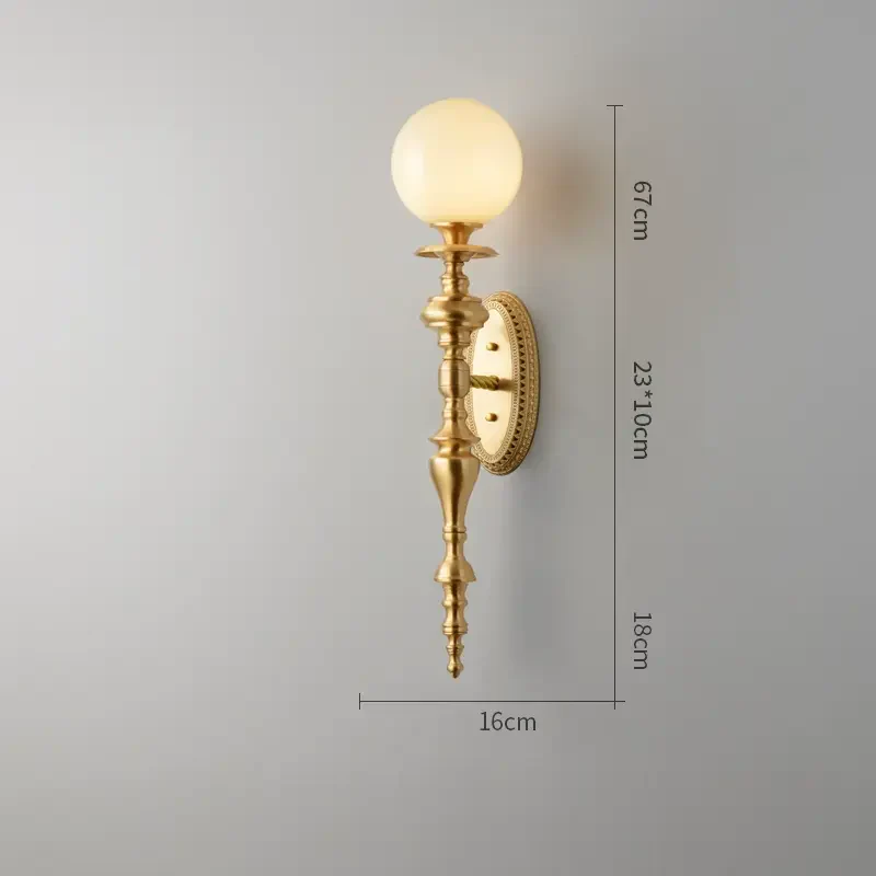 Lorenzo Retro Copper Chandelier Lamp