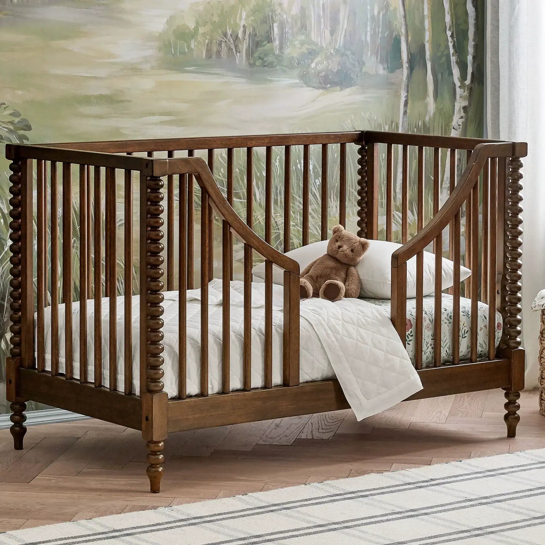 Léonie Solid Wood Convertible Baby Crib