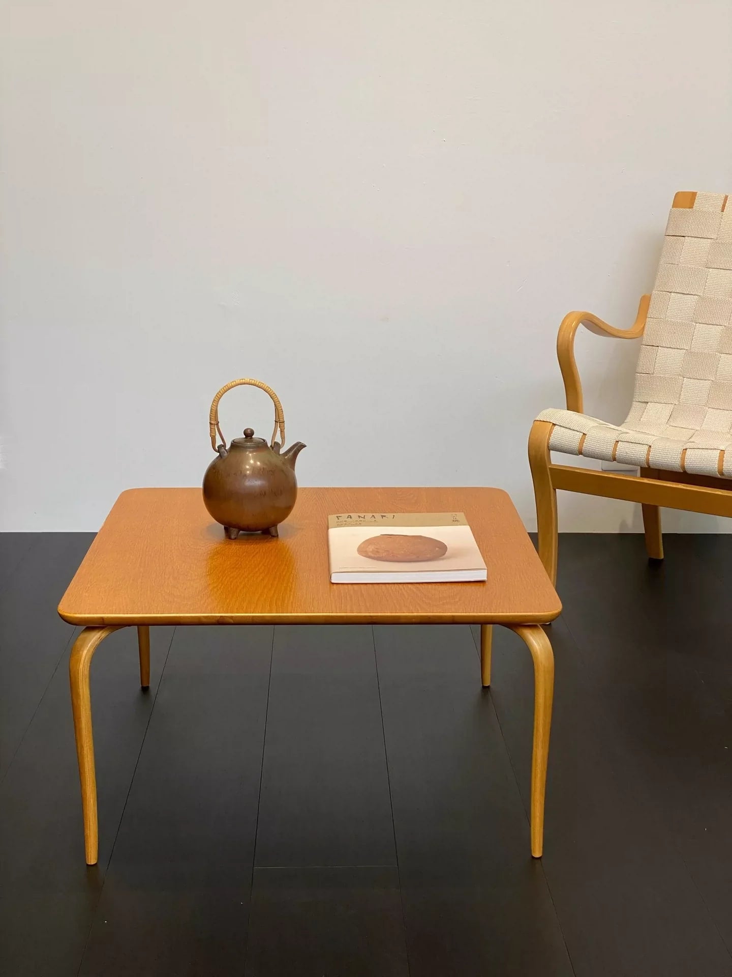 Elegant Vintage Designer Chair and Table Set - Mid-Century Modern Style