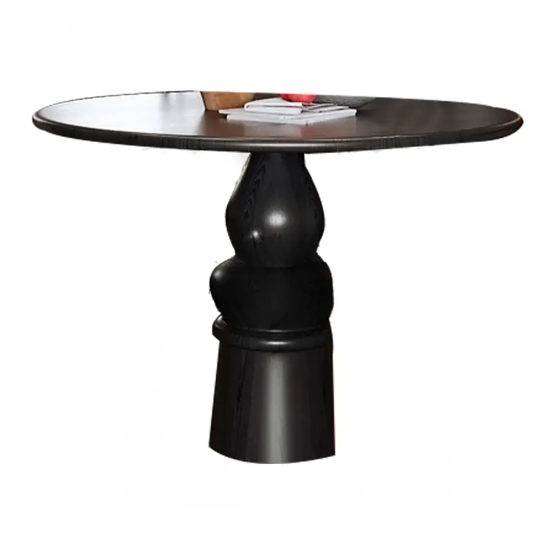 Margaux Antique Solid Wood Round Table