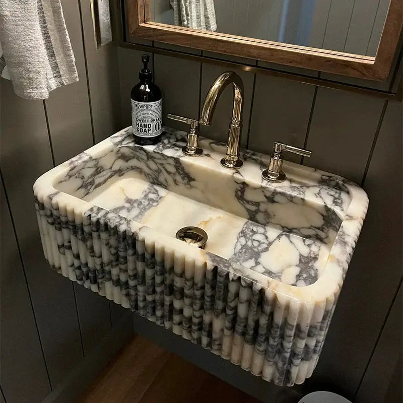 Guillaumette High-End Bulgari Marble Basin