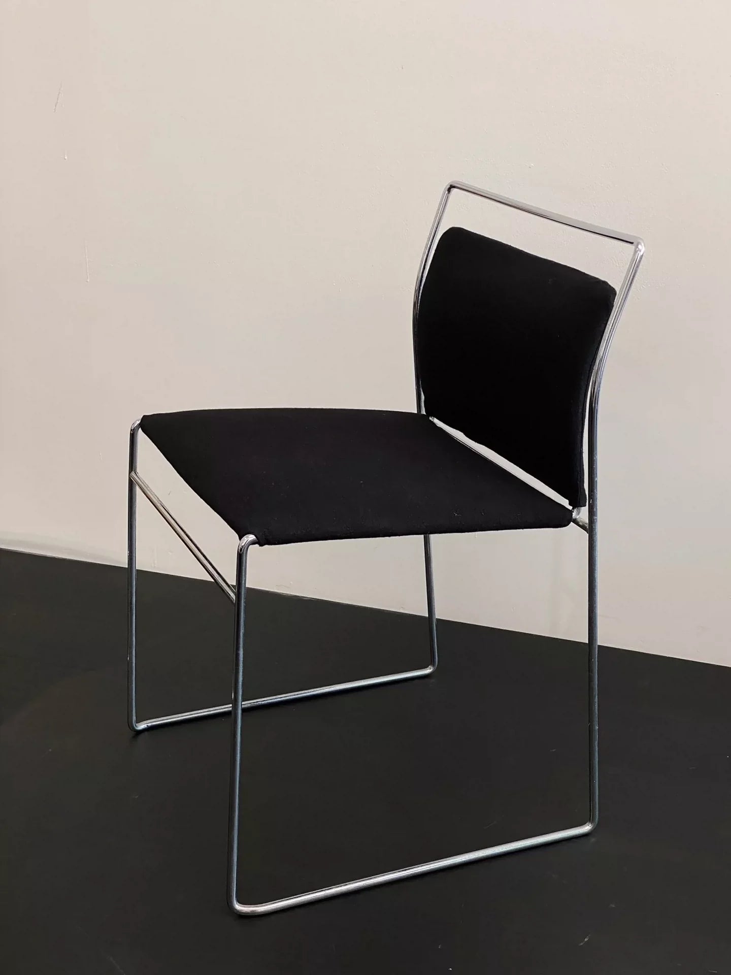 Elegant Italian-Made Kazuhide Takahama 70s Modernist Dining Chair for Stylish Interiors