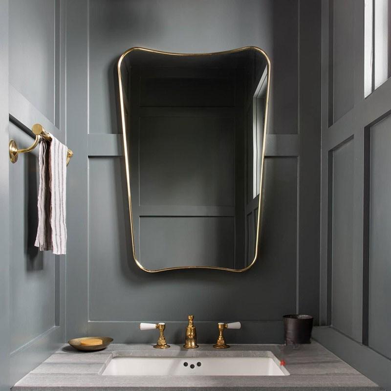 Levi Retro Wall-Mounted Mirror
