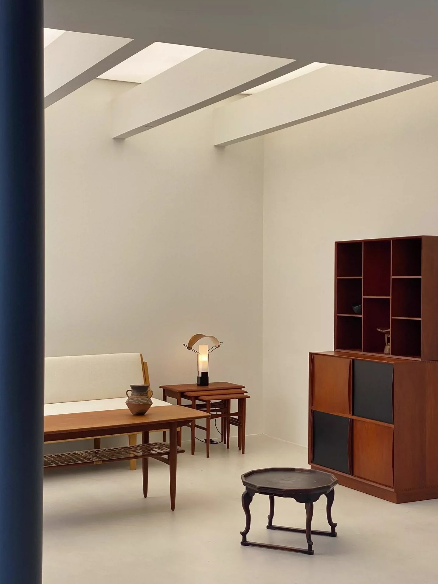 Elegant Mid-Century Danish Teak Wood Storage Cabinet by Hvidt & Mølgaard-Nielsen