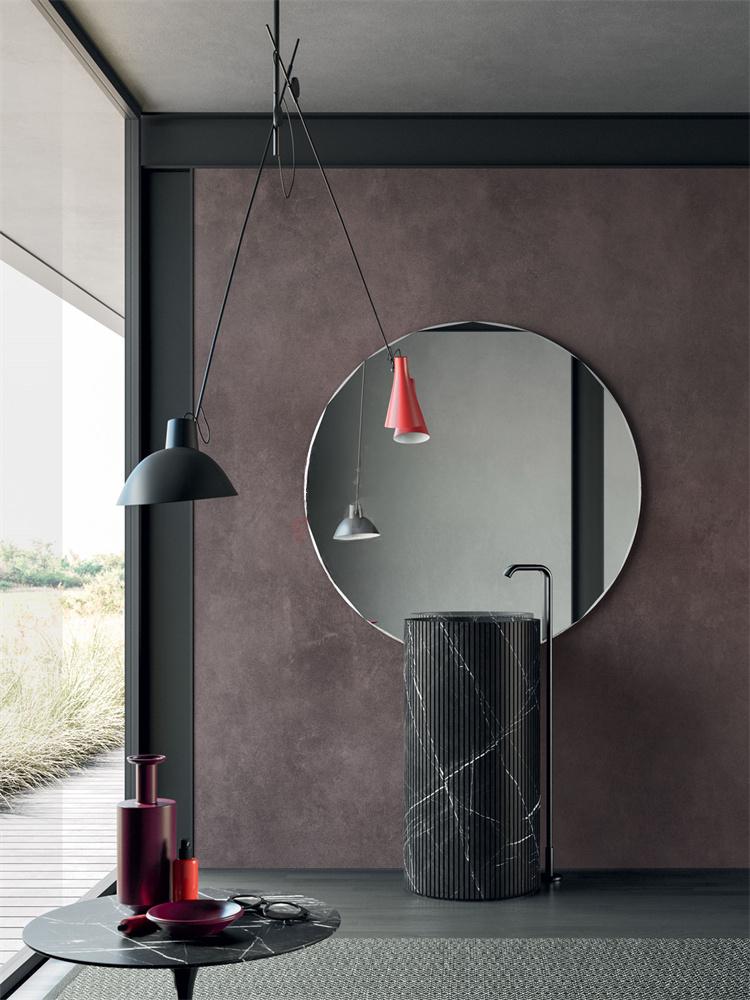 Paul Baigen Marble Pedestal Basin