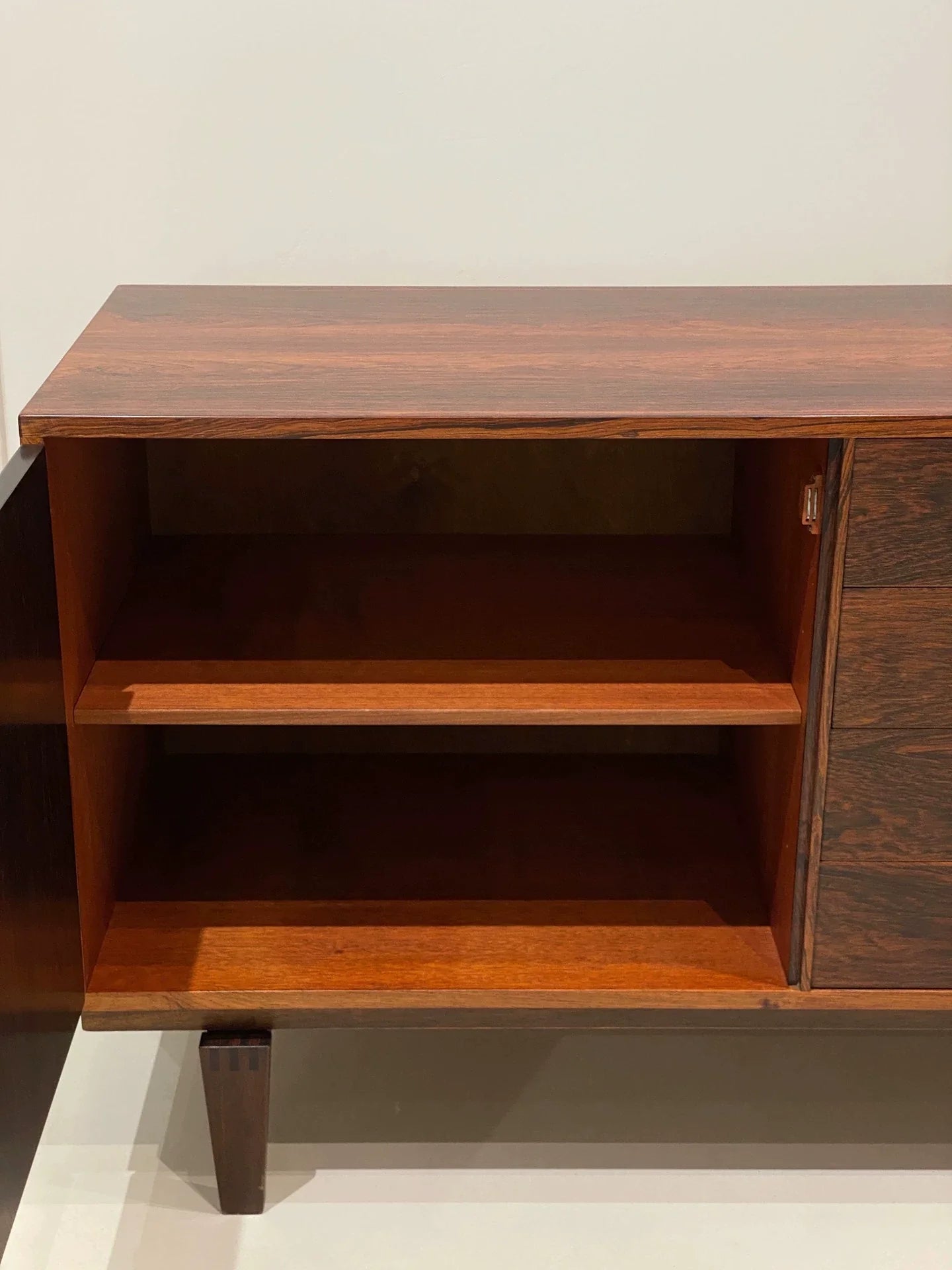 Danish Peter Lovig Nielsen Rosewood Sideboard, 1960s Mid-Century Modern Cabinet