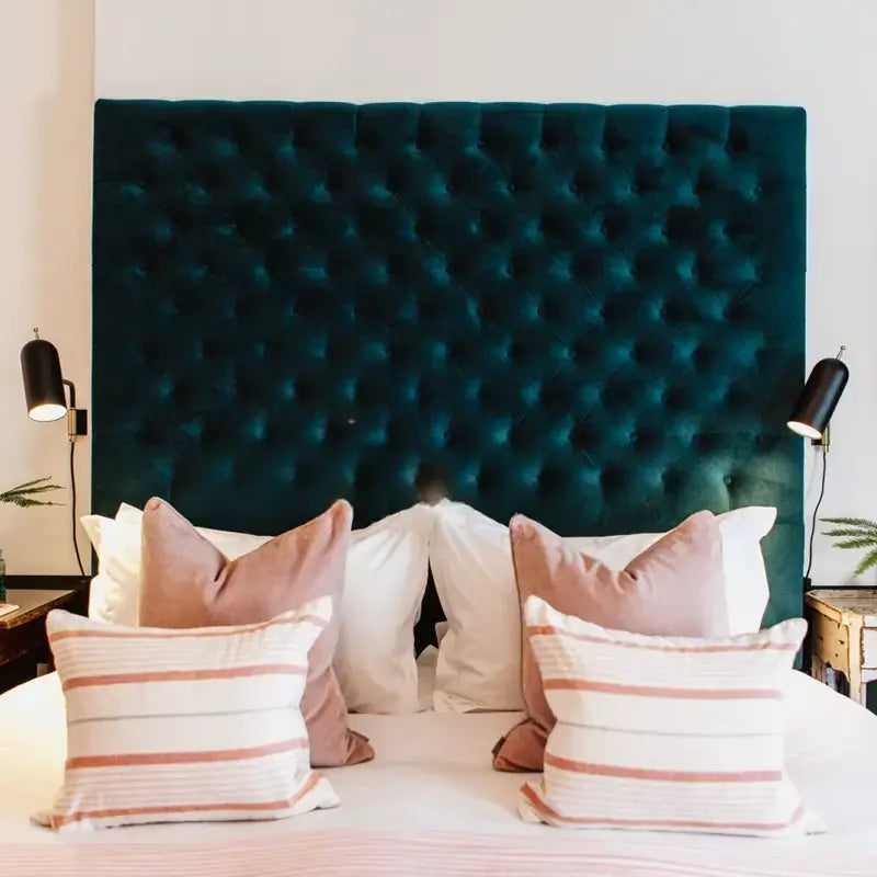 Francesca Elegant Buckle Double Bed Frame