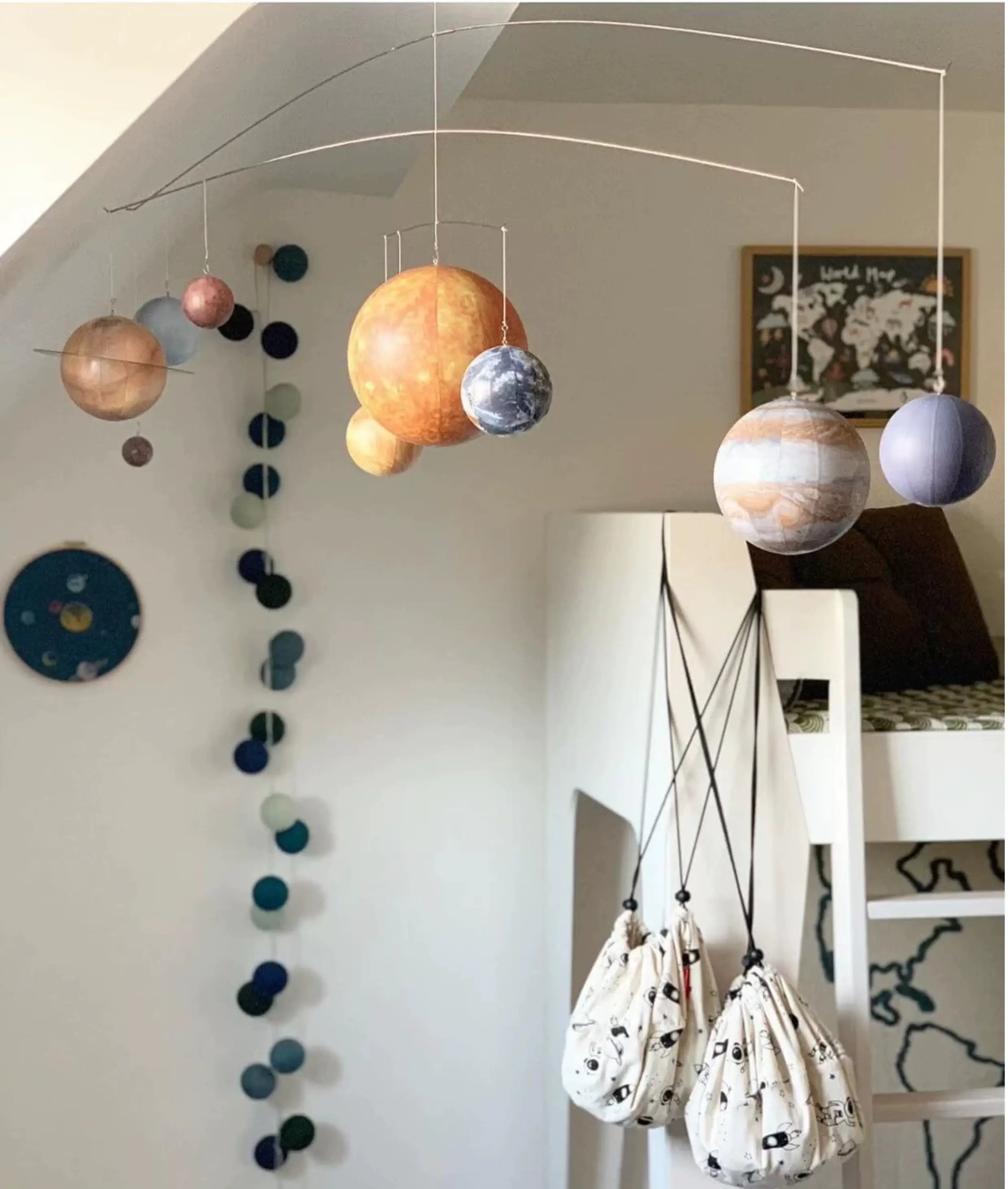 Mirabelle Authentic Models Solar System Decoration