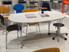 Fritz Hansen Superellipse Dining Table - Iconic Modern Design, 1.5m