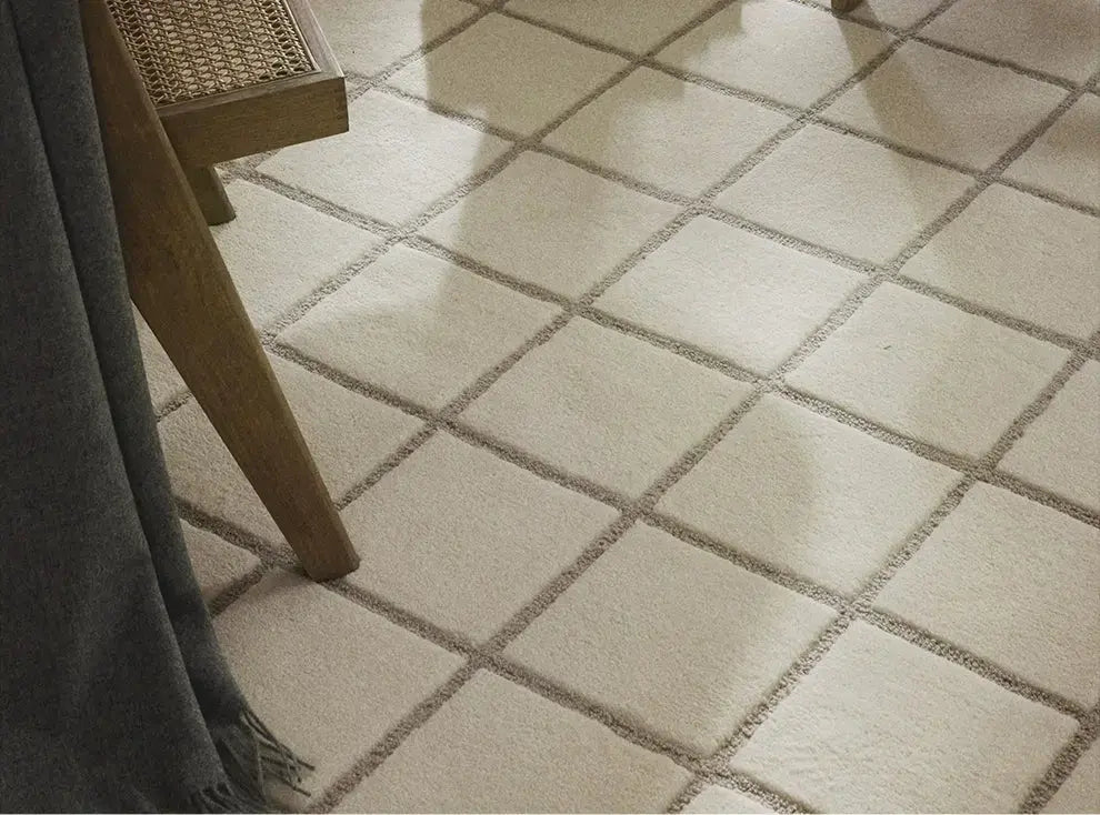 Sylvette Nordic Plaid High-Grade Carpet – Formaldehyde-Free Design