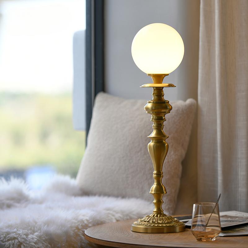 Liliana Copper Candlestick Floor Lamp