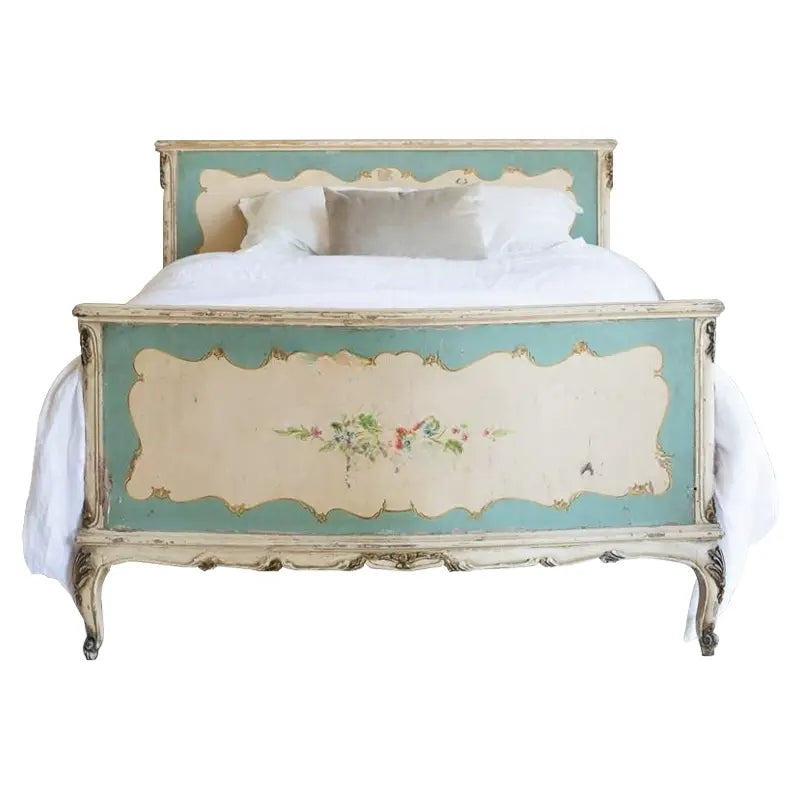 Alessia Handcrafted Retro Double Princess Bed