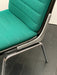 Vintage Drabert 1970s German Lake Green Wool Fabric Lounge Chair Mid-Century