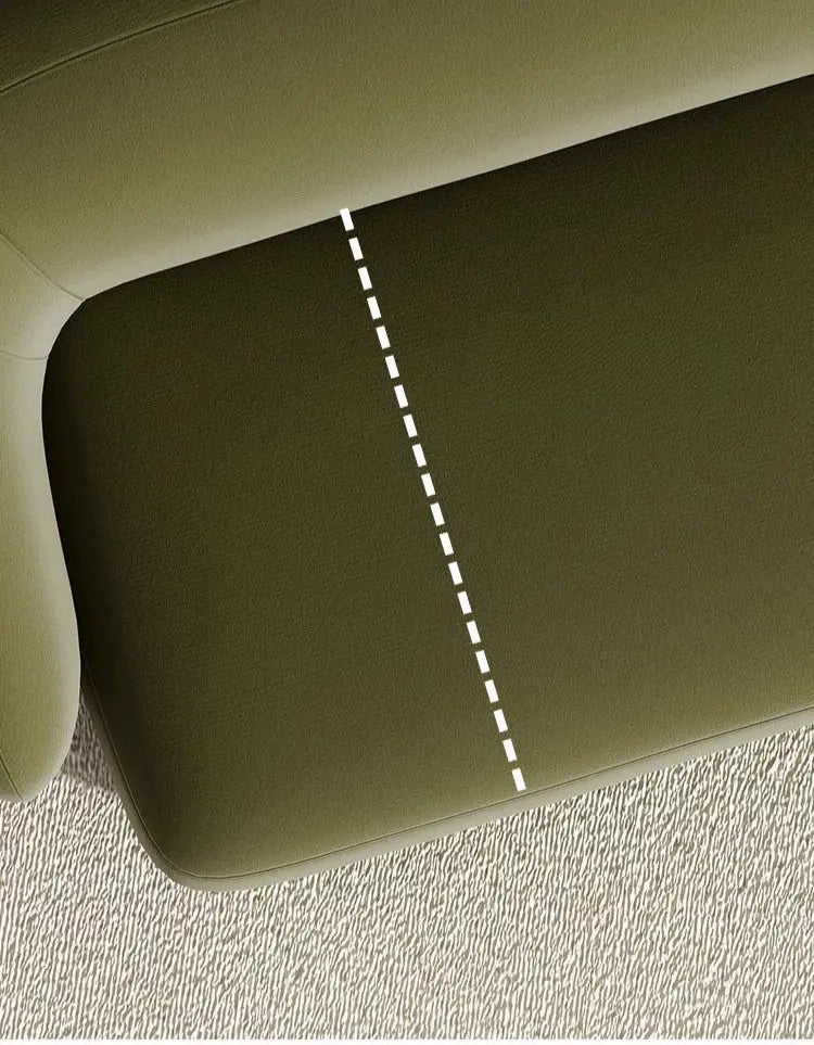 Blake Modern Curved Sofa With Coffee Table