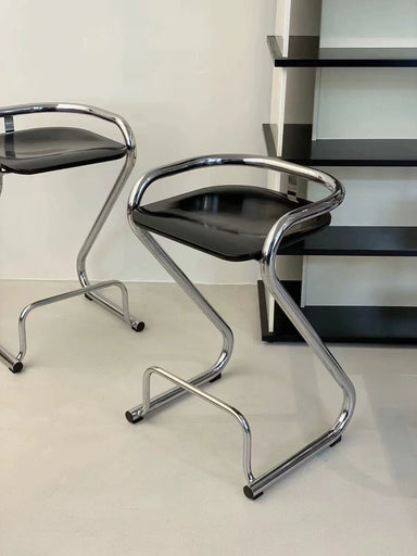 Iconic Swedish Borge Lindau S70-3 Bar Stool Mid-Century Modern Design