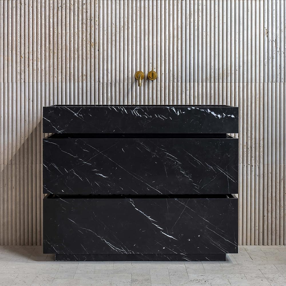 Caden Purple Rock Pedestal Basin