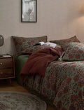 Rosalie Wabi-Sabi Medieval Style Cotton Jacquard Set – Luxurious Double-Layered Comfort
