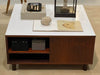 Elegant Peter Lovig Nielsen Mid-Century Modern Danish Design Storage Coffee Table