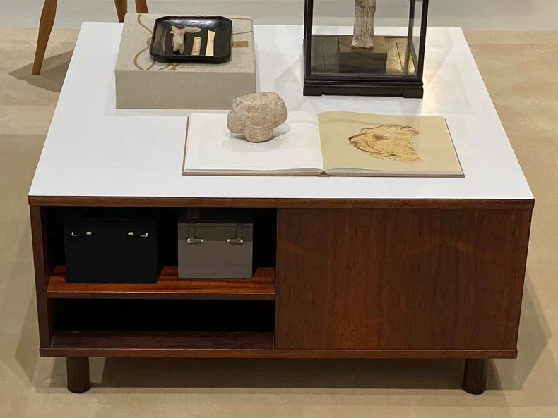 Elegant Peter Lovig Nielsen Mid-Century Modern Danish Design Storage Coffee Table