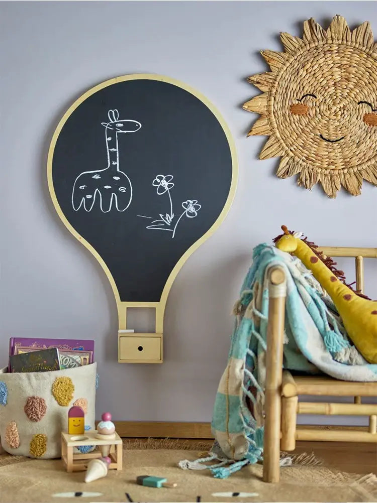 Vernon Hot Air Balloon Chalkboard Decor