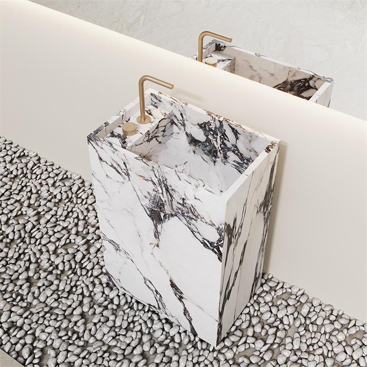 Kinsley Yellow Travertine Marble Sink