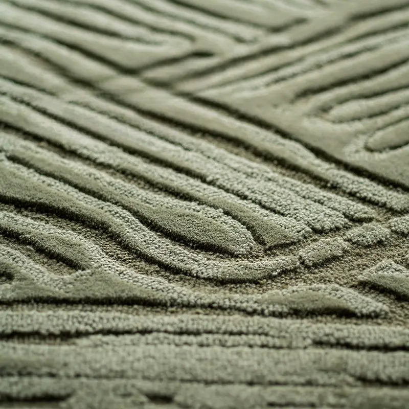 Alouette Hand-Woven Nordic Style Carpet – Thickened High-End Design