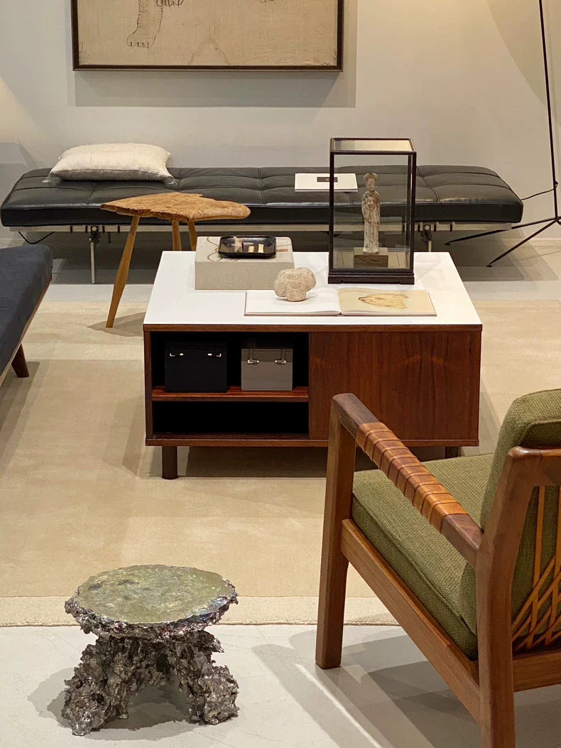 Elegant Peter Lovig Nielsen Mid-Century Modern Danish Design Storage Coffee Table