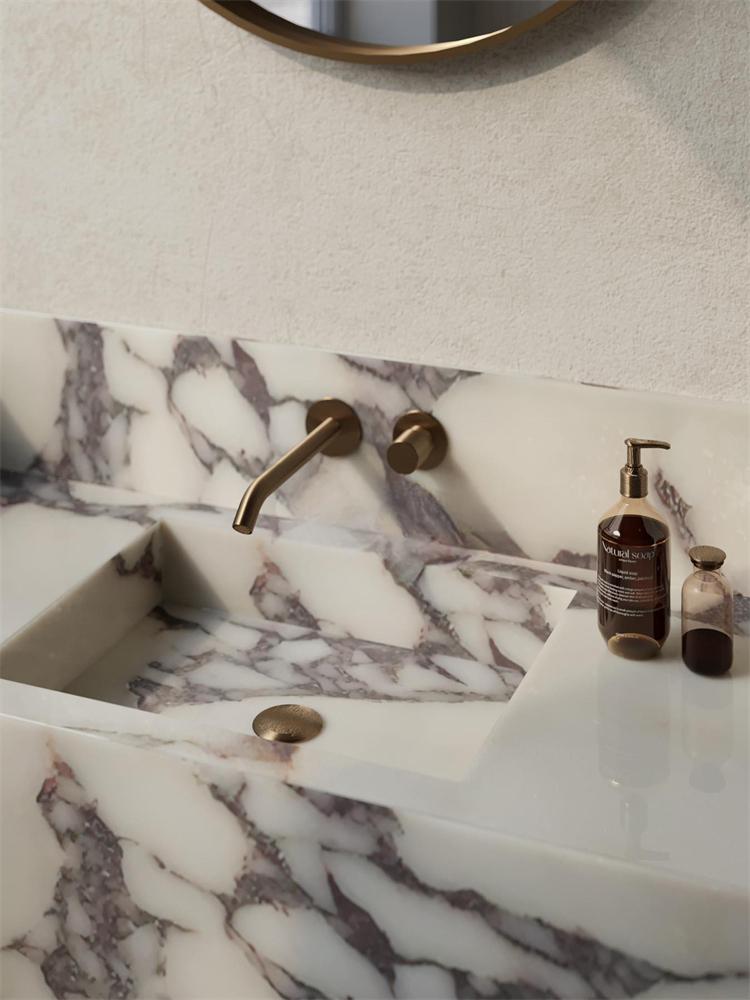 Michelle Rock Slab Wall-Mounted Sink