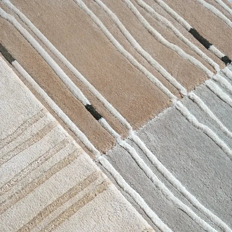 Elodie Handmade Tencel Carpet – Customizable Elegant Design