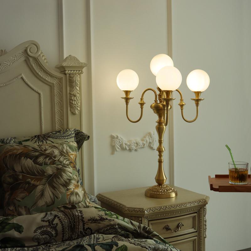 Diego Pure Copper Candlestick Floor Lamp