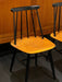 Classic Ilmari Tapiovaara Finnish Mid-Century Modern Wooden Dining Chair