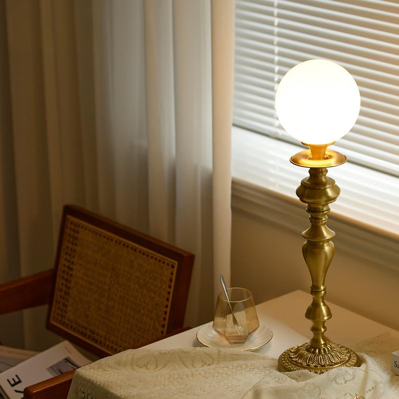 Liliana Copper Candlestick Floor Lamp