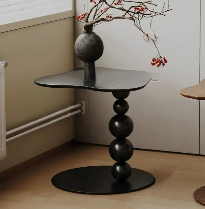 Elaine Small Rustic Wood Personality Coffee Table