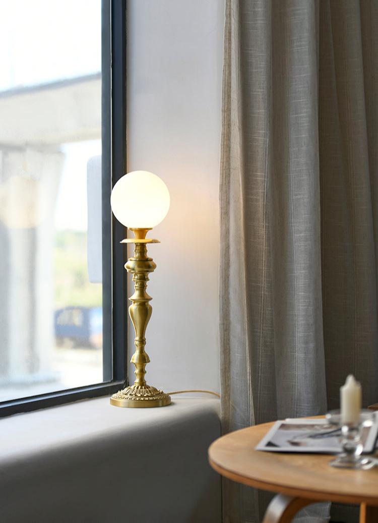 Liliana Copper Candlestick Floor Lamp