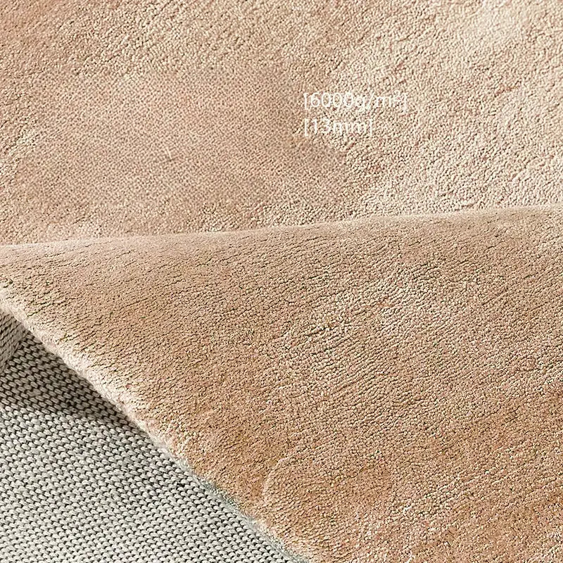 Evander Luxury Tencel Orange Blanket – Hand-Made Designer Style