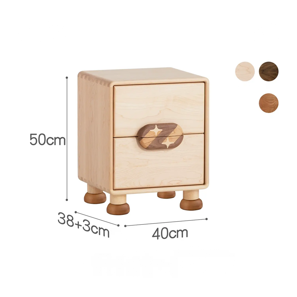 Monty Starry Sky Kids Solid Wood Cabinet